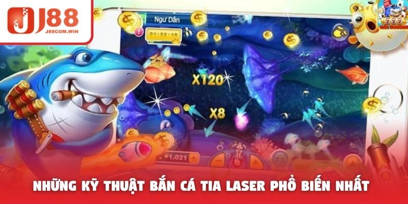 Những kỹ thuật bắn cá tia laser phổ biến nhất khi đi săn